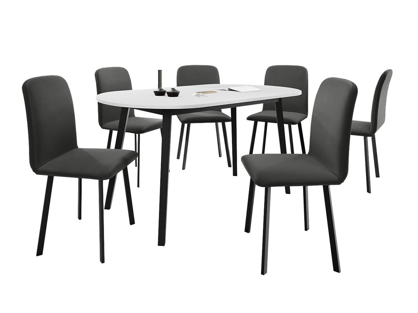 Salle à manger complète Edmond 121 (Amor Velvet 4321)