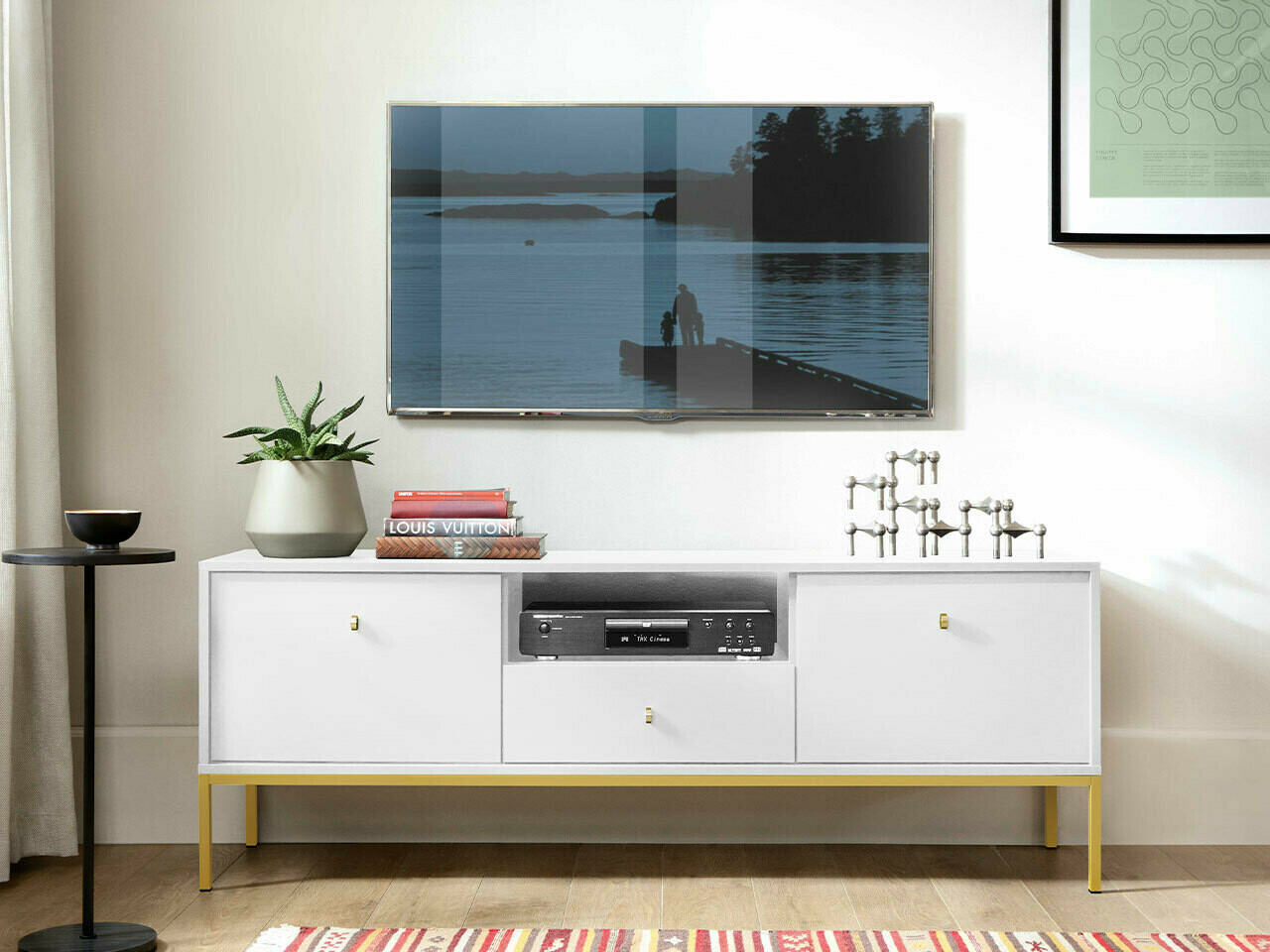 Meuble TV Formis (Blanc)