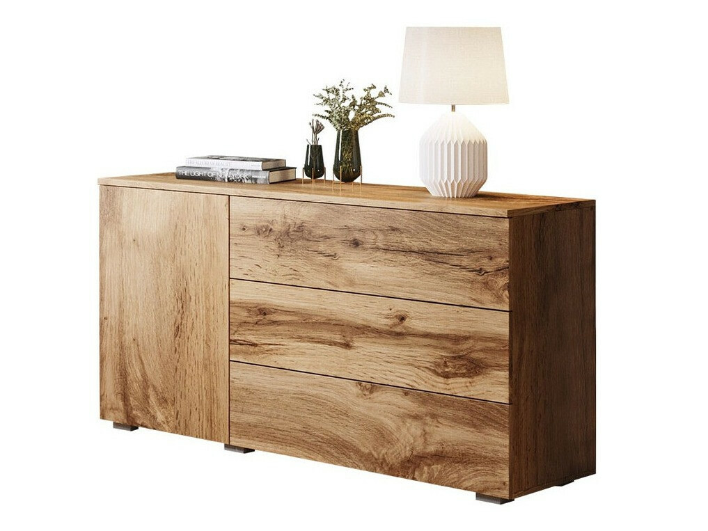 Commode Sarasota 128 (Chêne wotan)