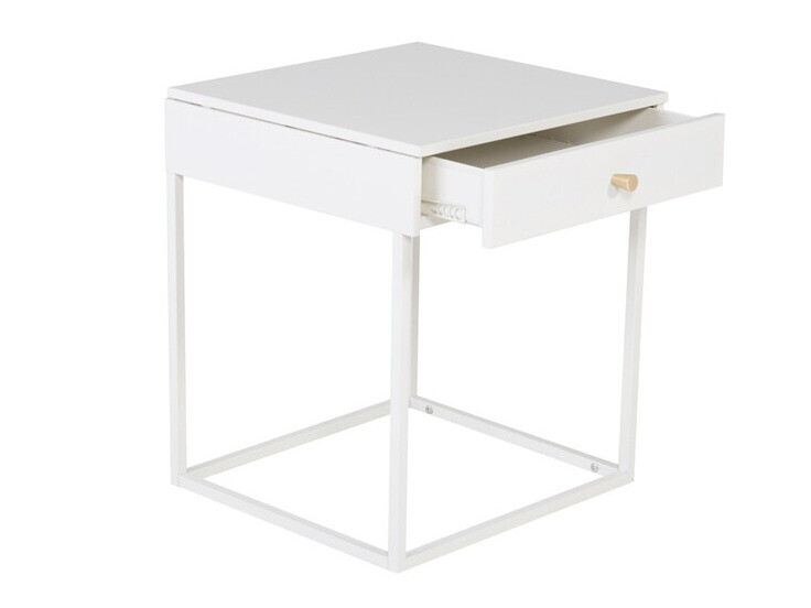 Table de chevet Evasevu 104 (Blanc)