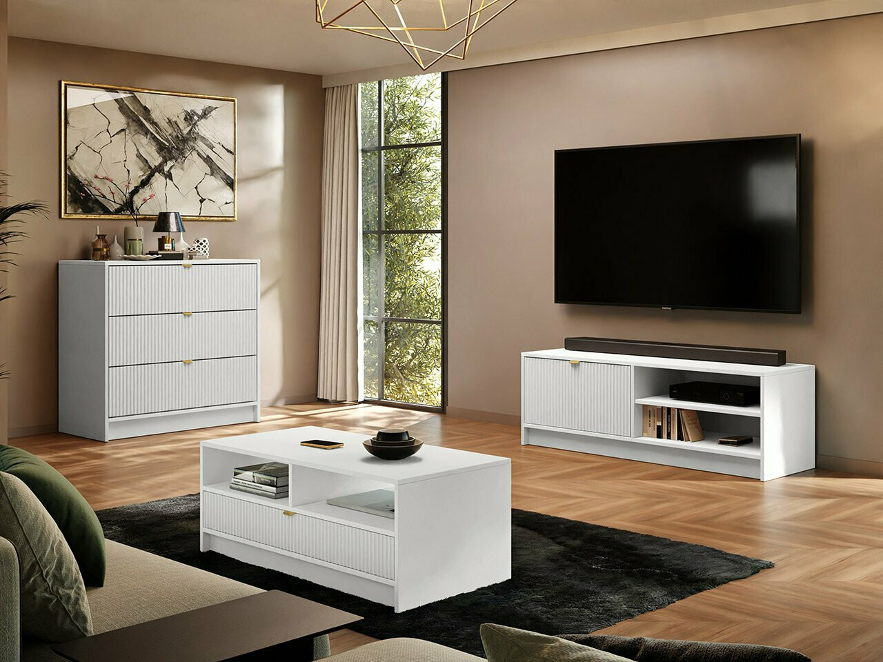 Commode Comfivo Papilio I (Blanc)