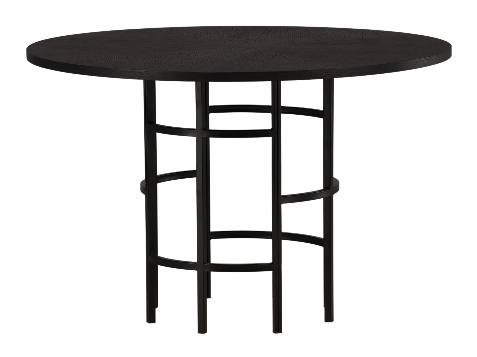Salle à manger complète Dallas 4143 (Marron + Noir)