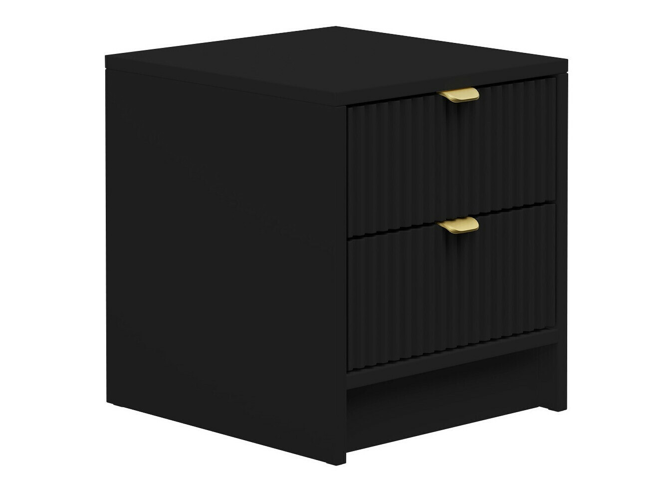 Table de chevet Comfivo Papilio (Noir)