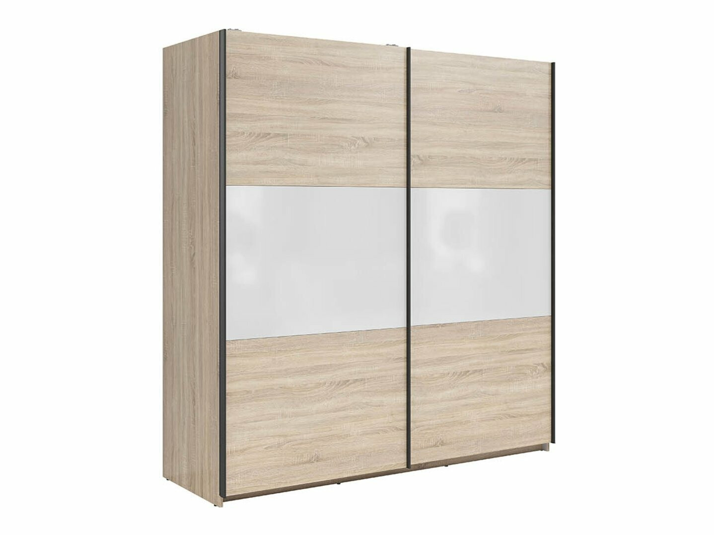 Armoire Livevaro 109 (Sonoma chêne + Blanc)