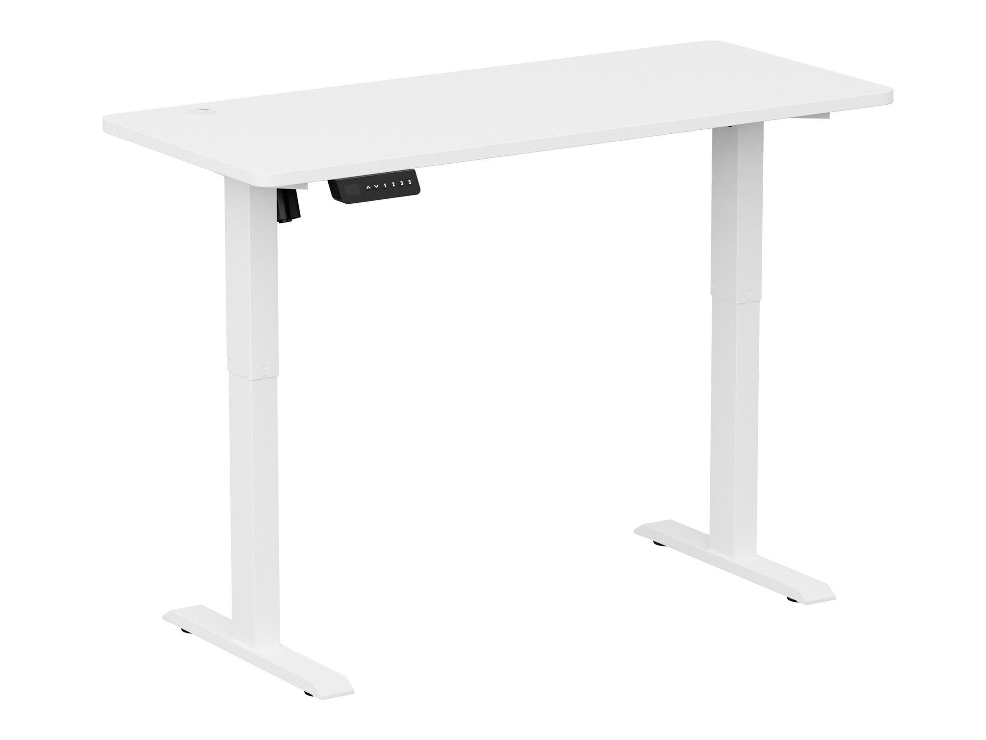 Bureau réglable en hauteur Lodi 100 (Blanc)