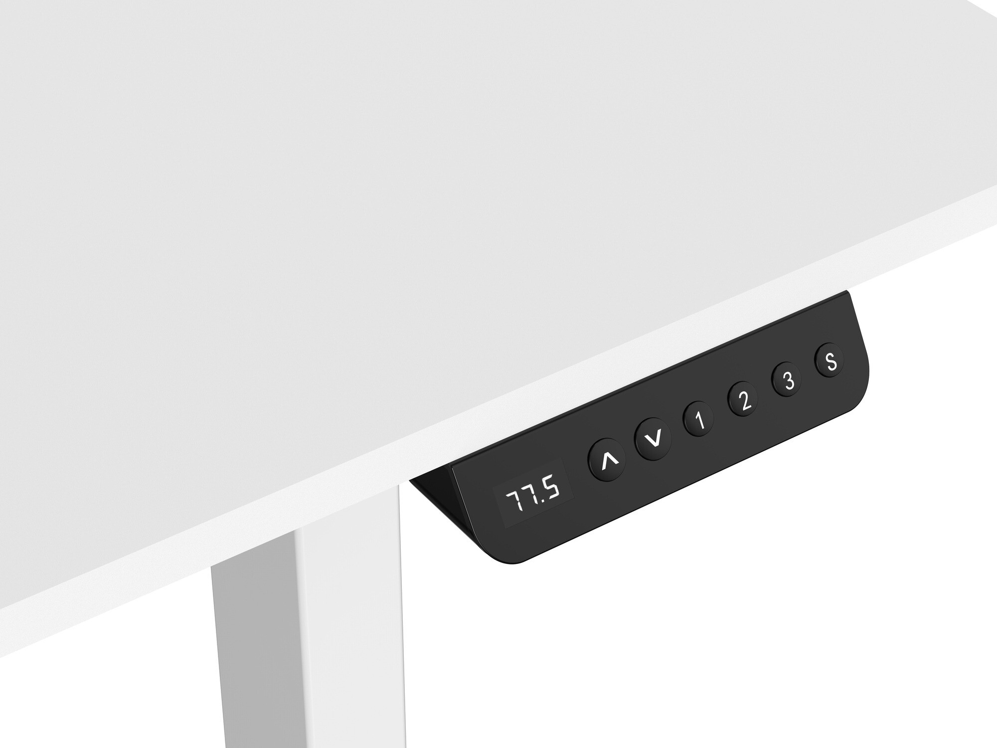 Bureau réglable en hauteur Lodi 100 (Blanc)