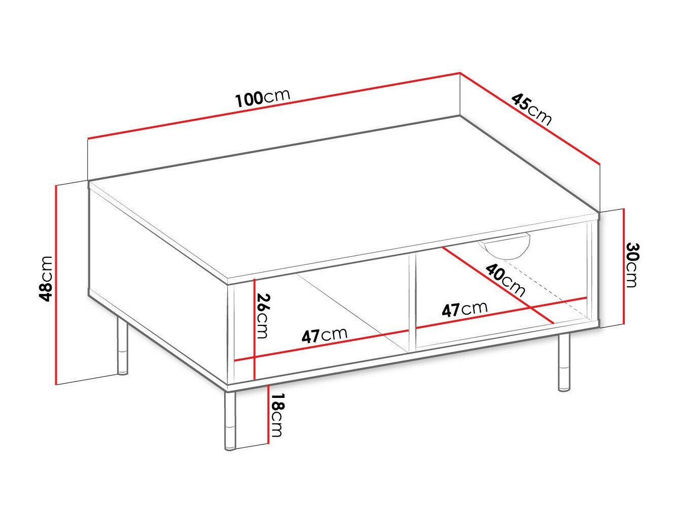 Table basse Comfivo Vitis I