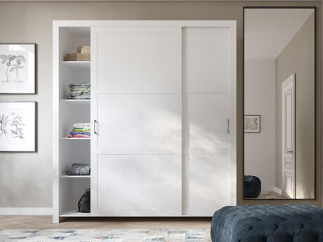 Armoire Murrieta 190 (Blanc)
