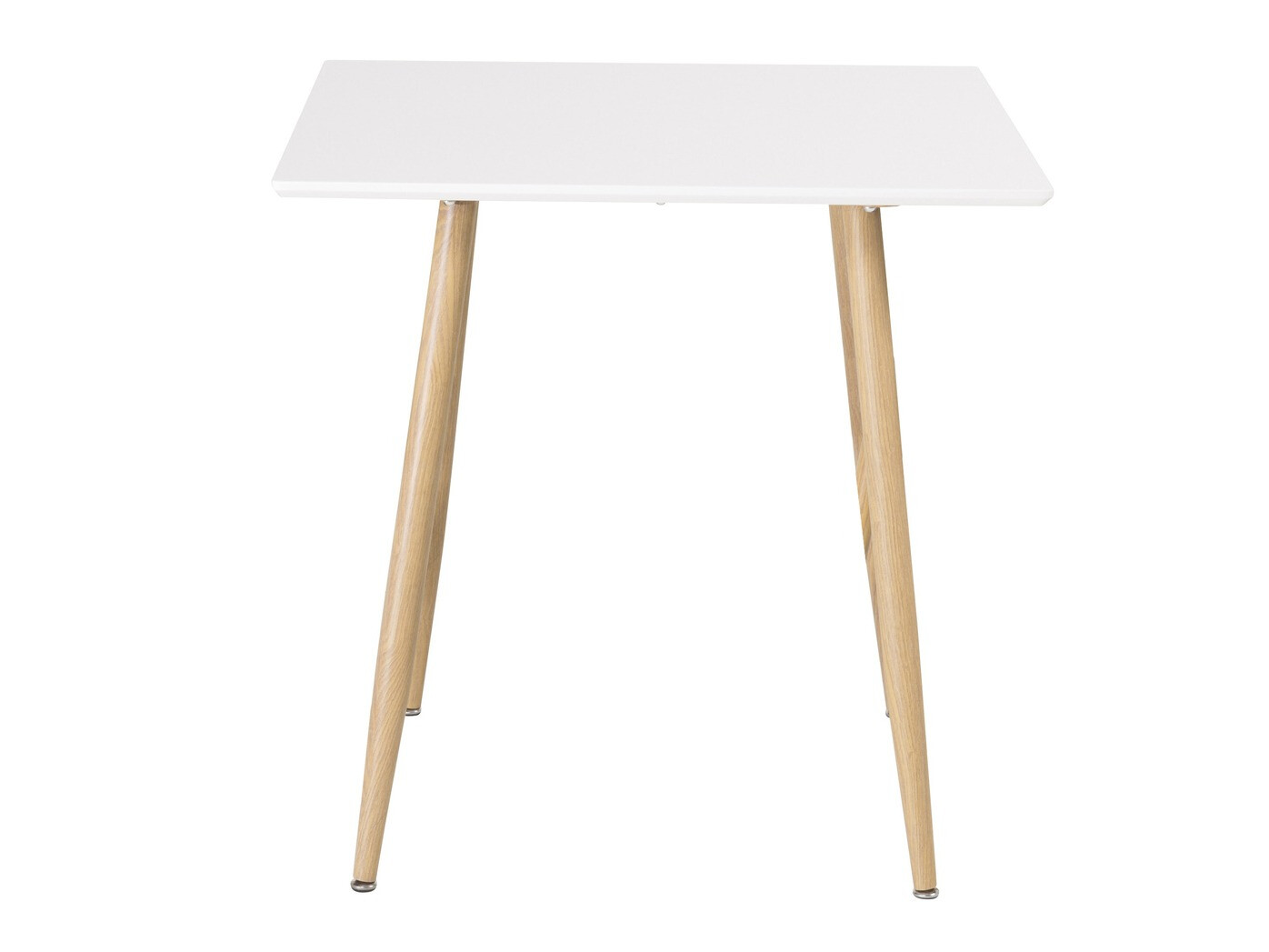 Table Dallas 4310 (Blanc + Clair bois)