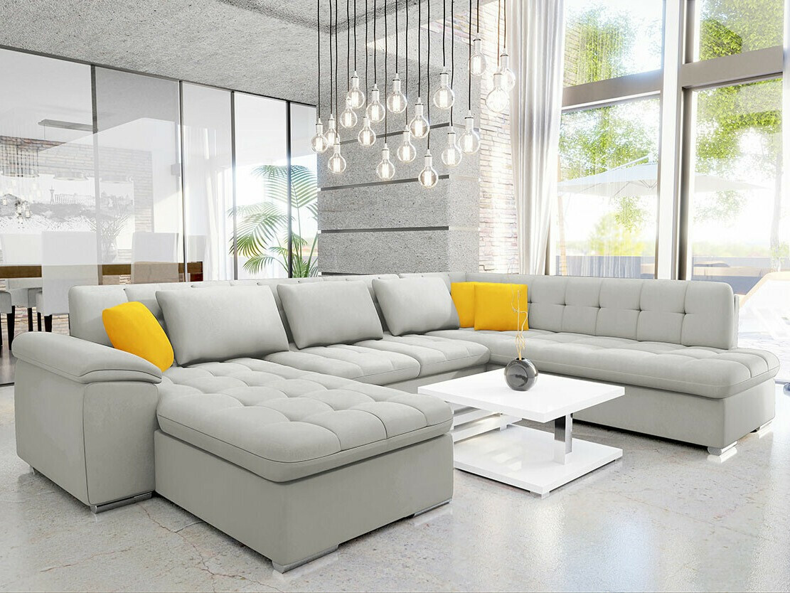 Canapé d'angle Comfivo 180 (Venus Velvet 2921 + Venus Velvet 2916)