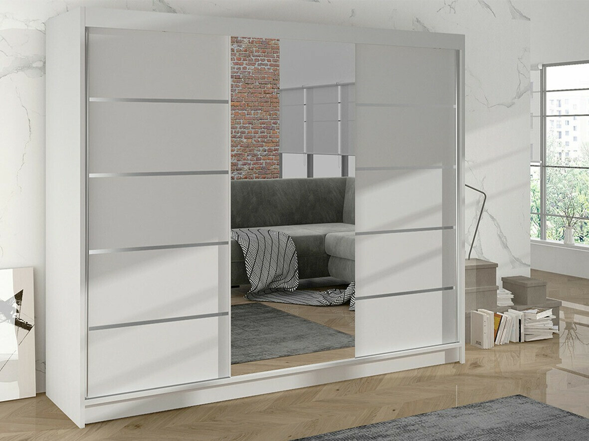 Armoire Closico Durion IV (Blanc)