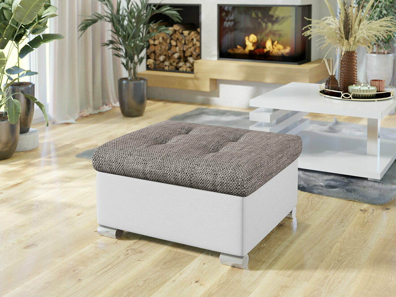Pouf Comfivo Gemma (Soft 017 + Lawa 05)