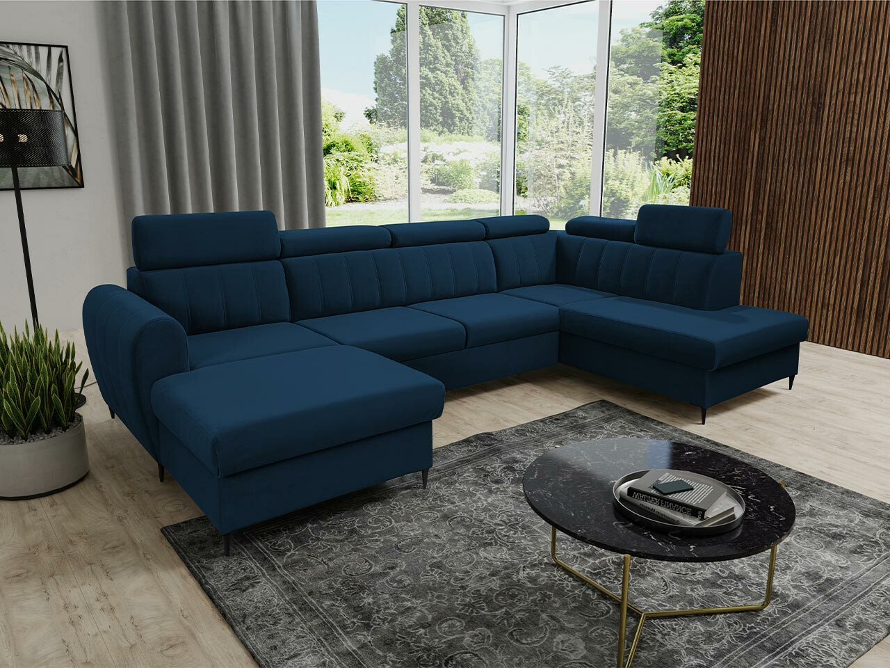 Canapé d'angle Temple 128 (Kronos 09)