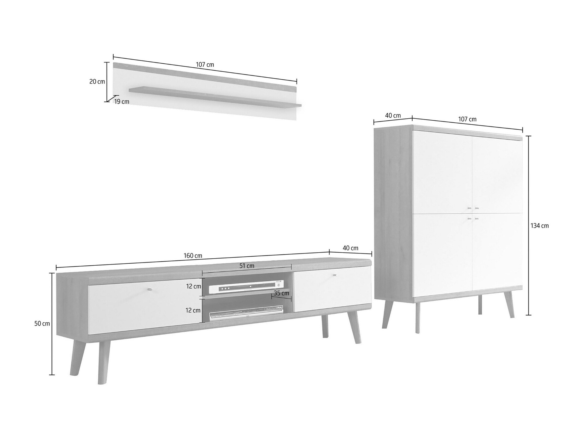 Ensemble de salon Elbfiou 114