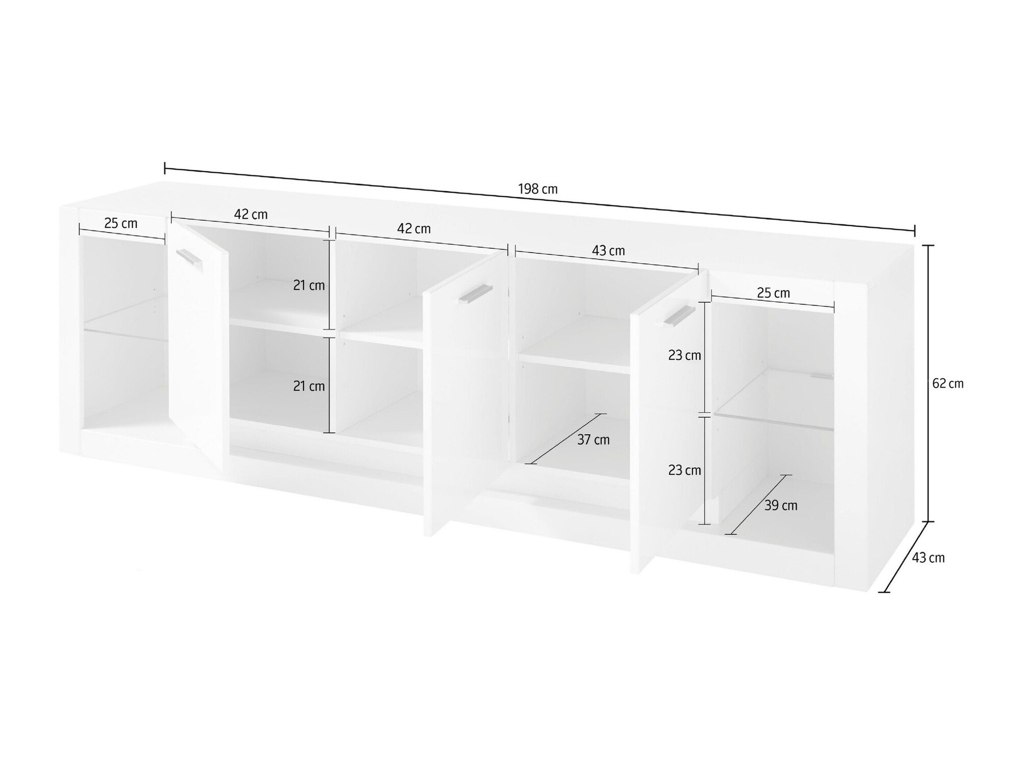 Meuble TV Dorbena 110