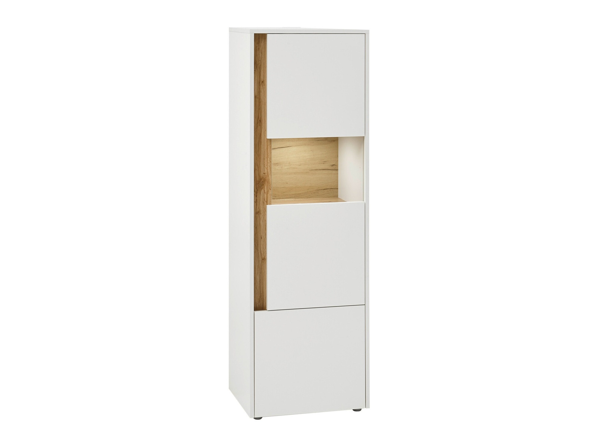 Étagère Elbsori 102 (Blanc + Chêne wotan)