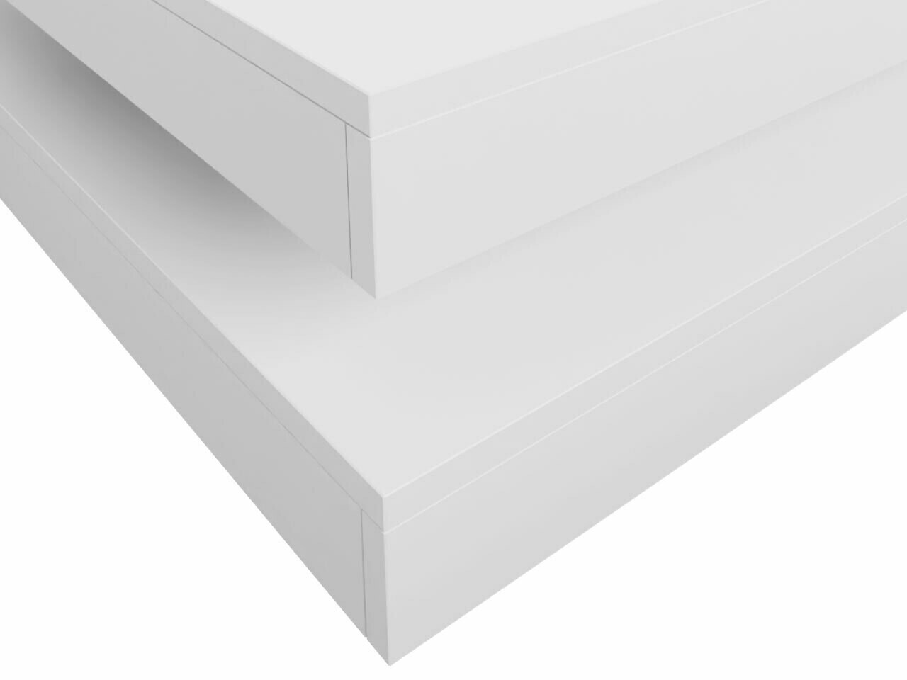 Table basse transformateur Comfivo Pisces (Blanc)