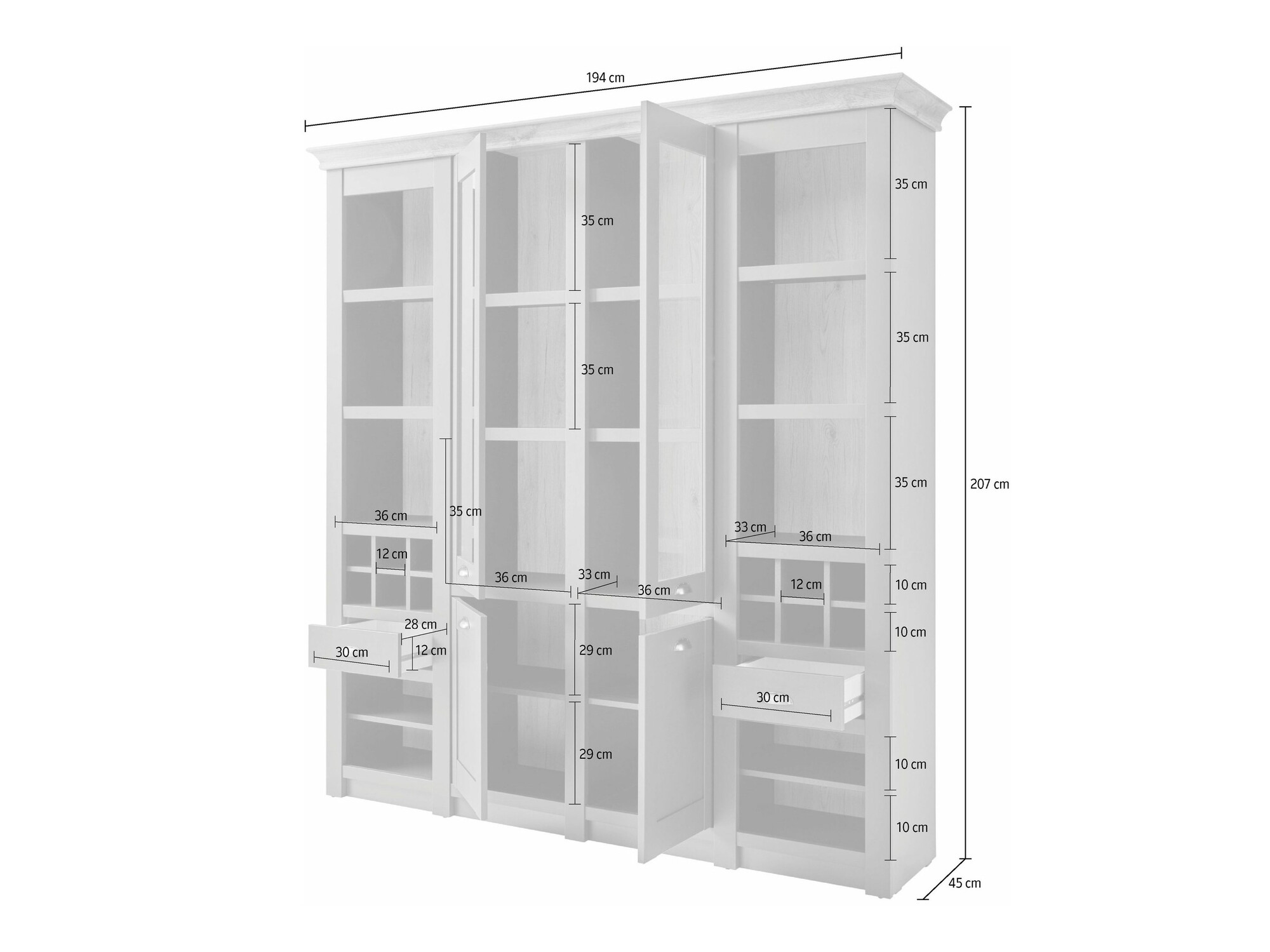 Étagère Lirvela 110