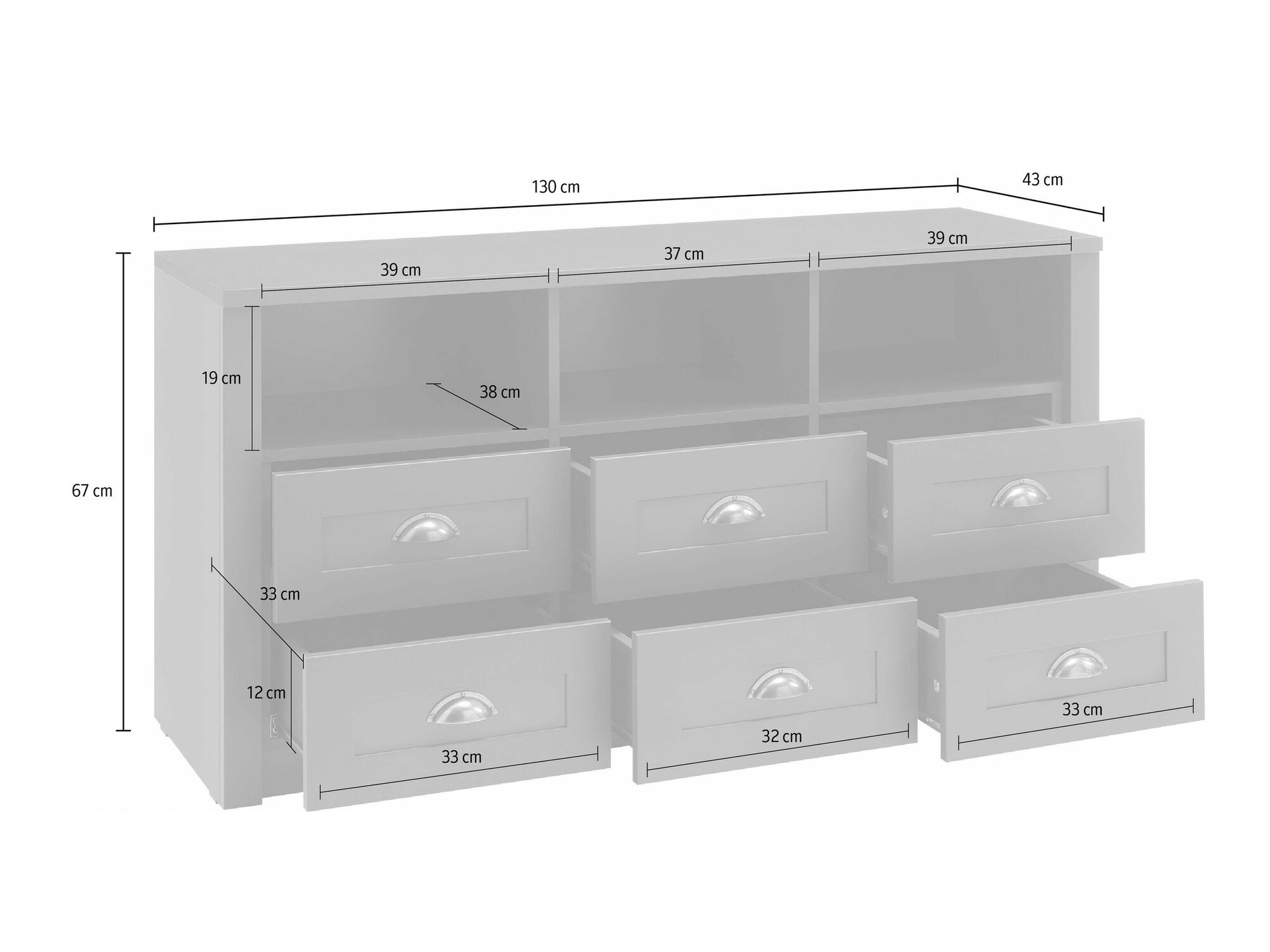 Meuble TV Evalira 101