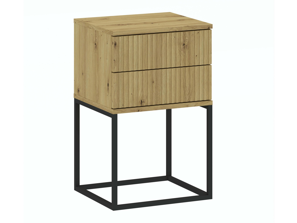 Table de chevet Bristol 195 (Chêne Artisan)