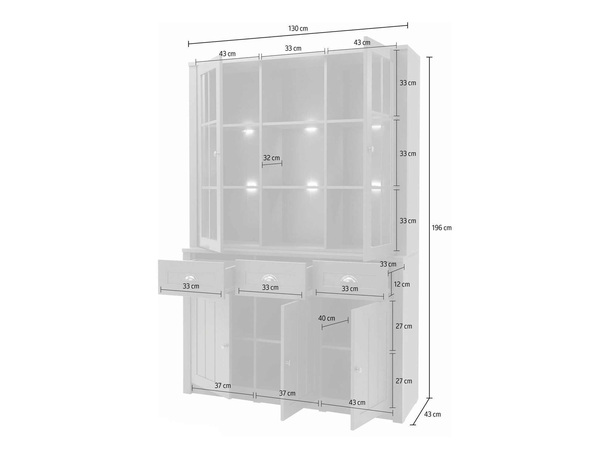Étagère Evalira 112