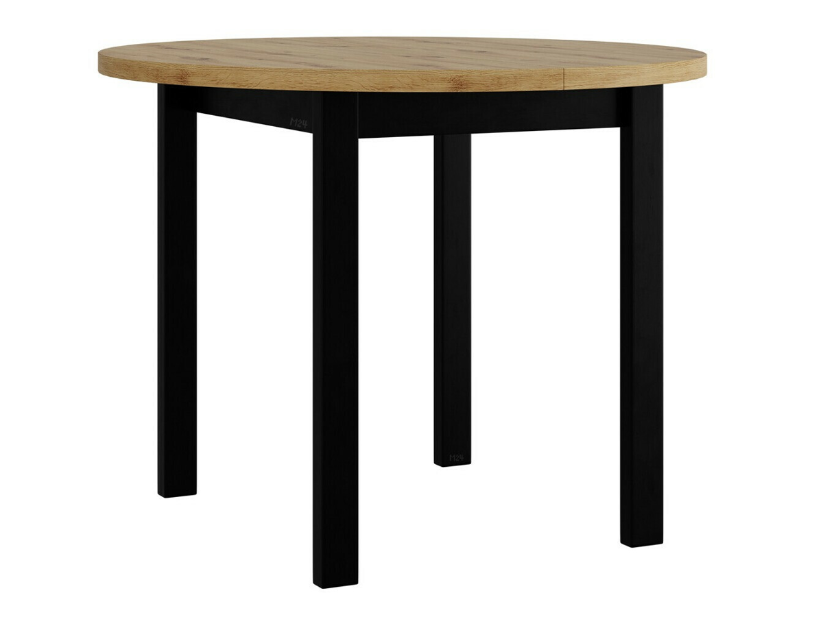 Table Victorville 355 (Chêne Artisan + Noir)