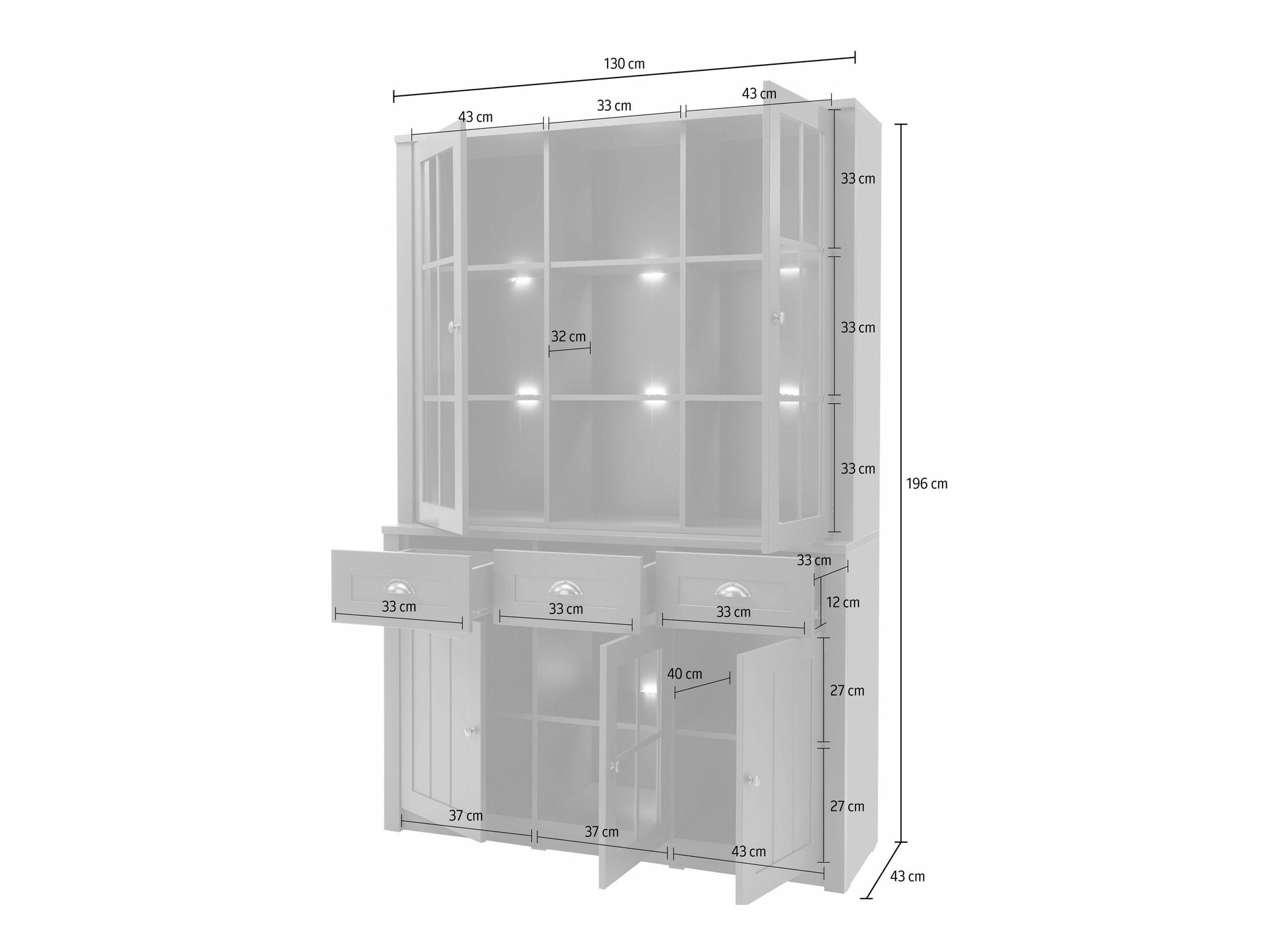 Étagère Evalira 113