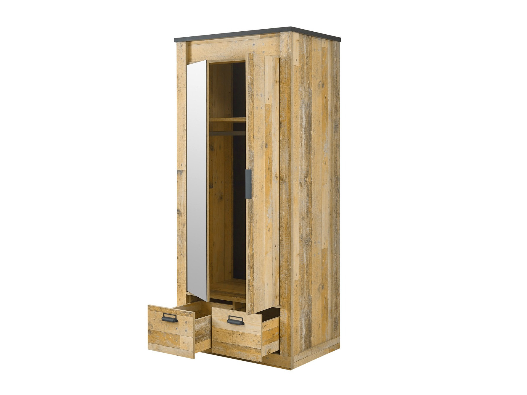 Armoire Cirtale 106 (Anthracite + Arbre âgé)