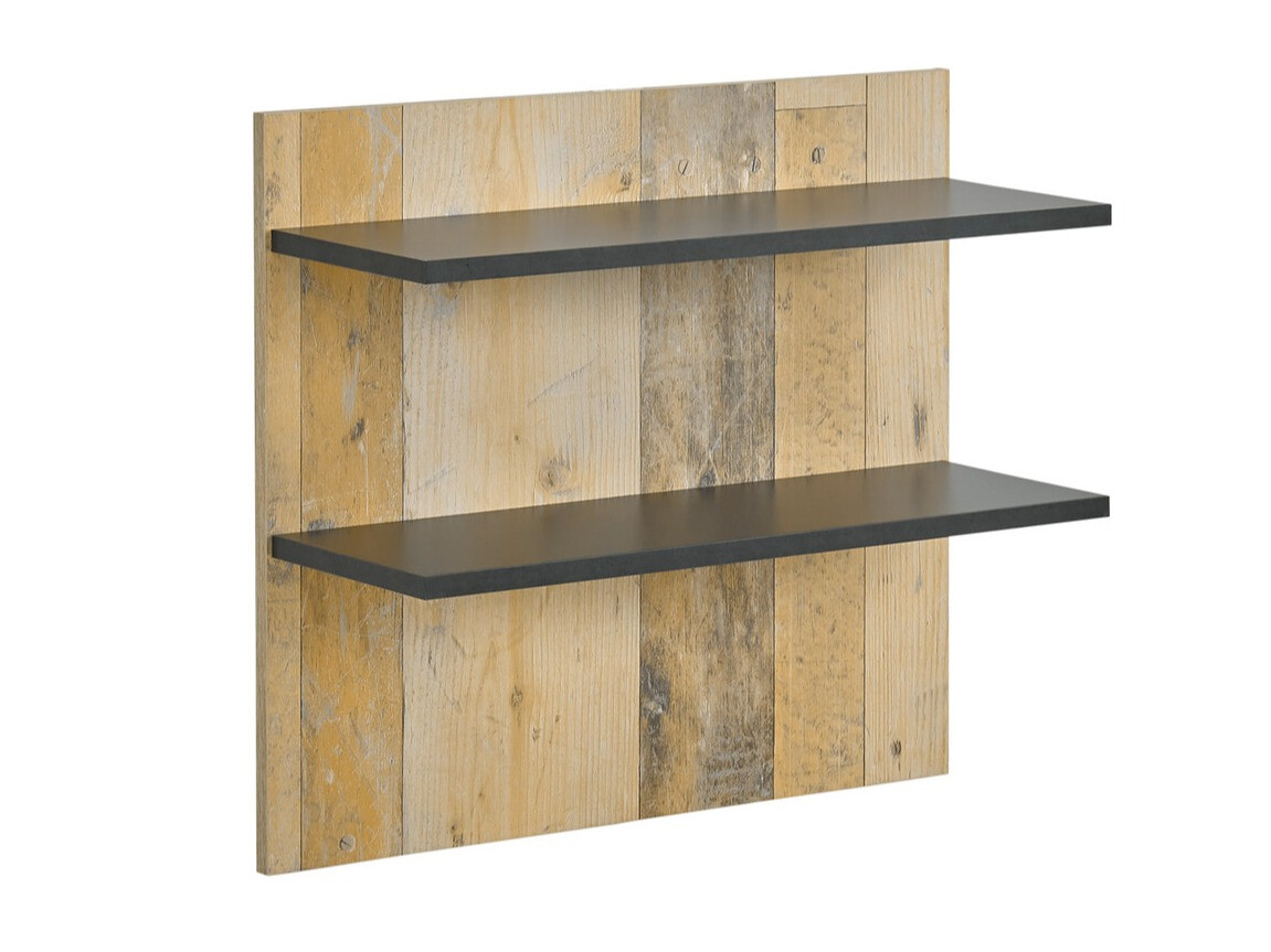 Étagère murale Cirtale 105 (Arbre âgé + Anthracite)