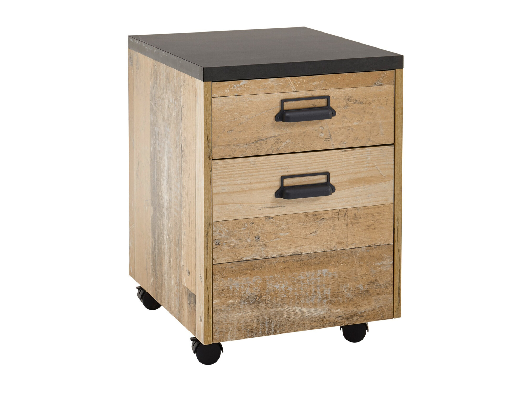 Tiroirs de bureau Cirtale 103 (Arbre âgé + Anthracite)