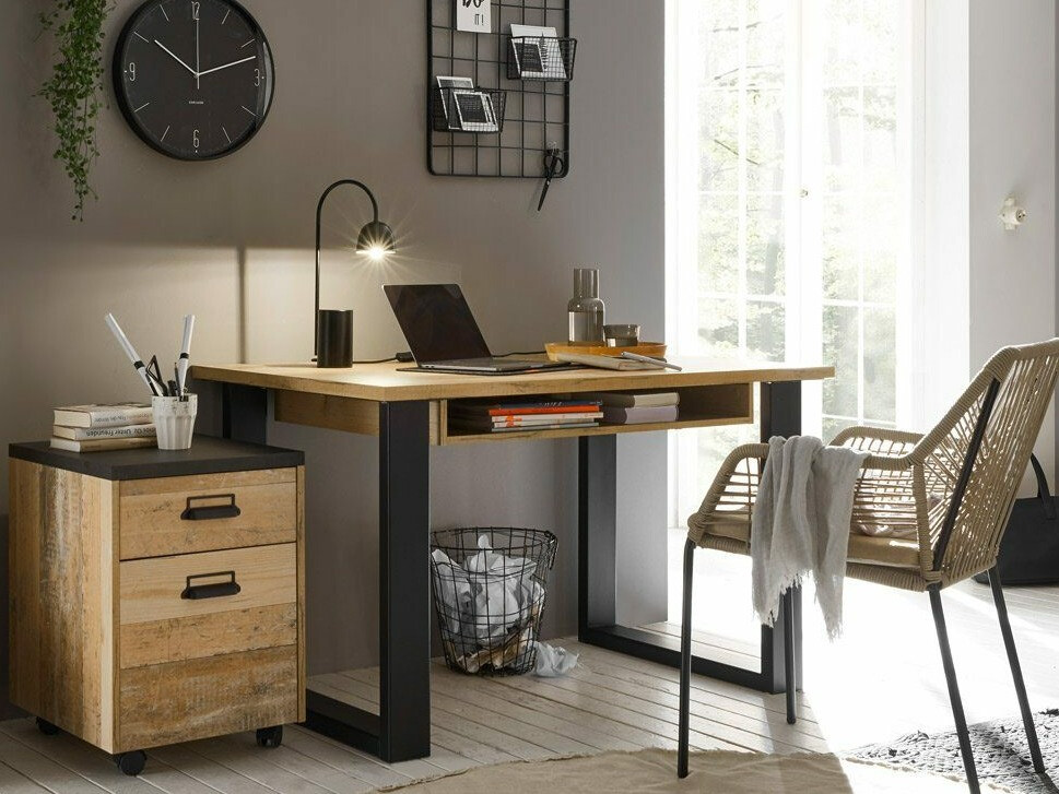 Tiroirs de bureau Cirtale 103 (Arbre âgé + Anthracite)