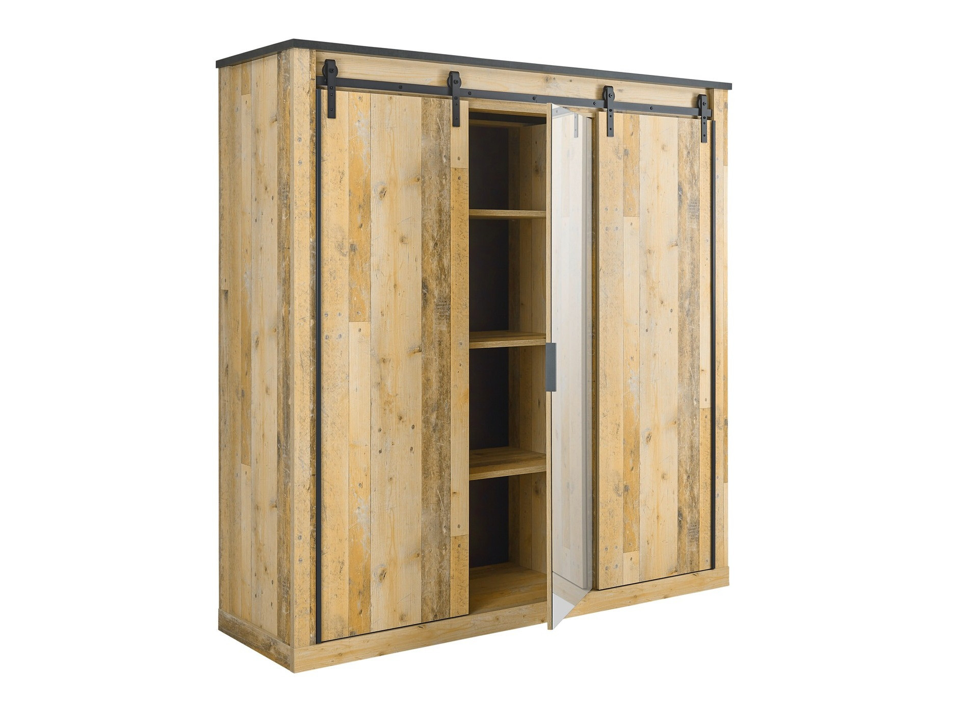 Armoire Cirtale 108 (Anthracite + Arbre âgé)