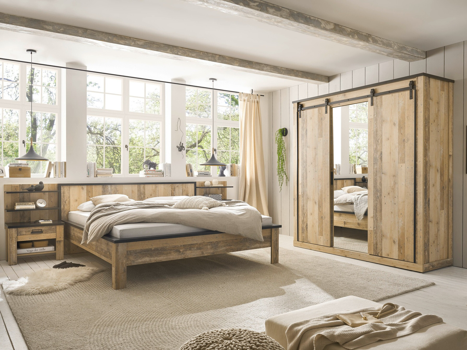 Armoire Cirtale 108 (Anthracite + Arbre âgé)