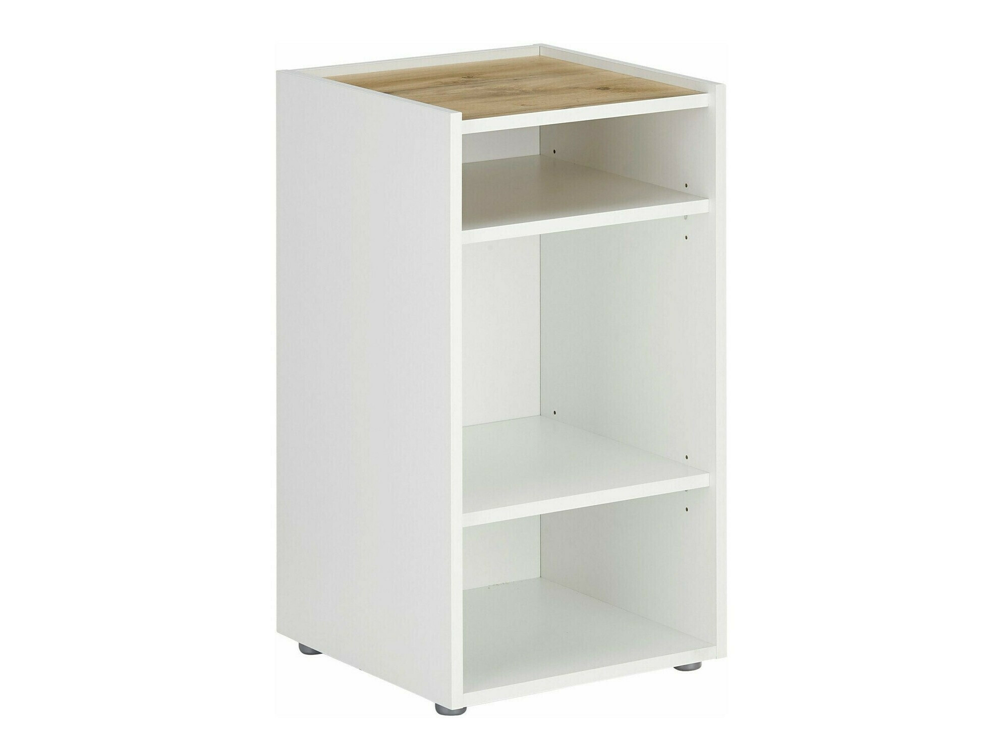 Ensemble de bureau à domicile Elbsori 151 (Blanc + Chêne wotan)