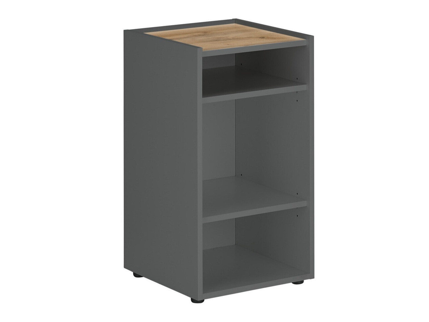 Étagère Elbsori 149 (Anthracite + Chêne wotan)
