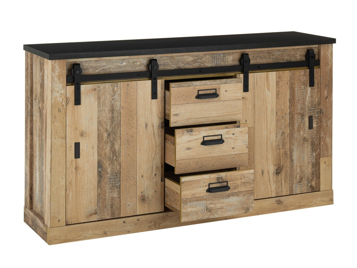 Commode Cirtale 116 (Anthracite + Arbre âgé)