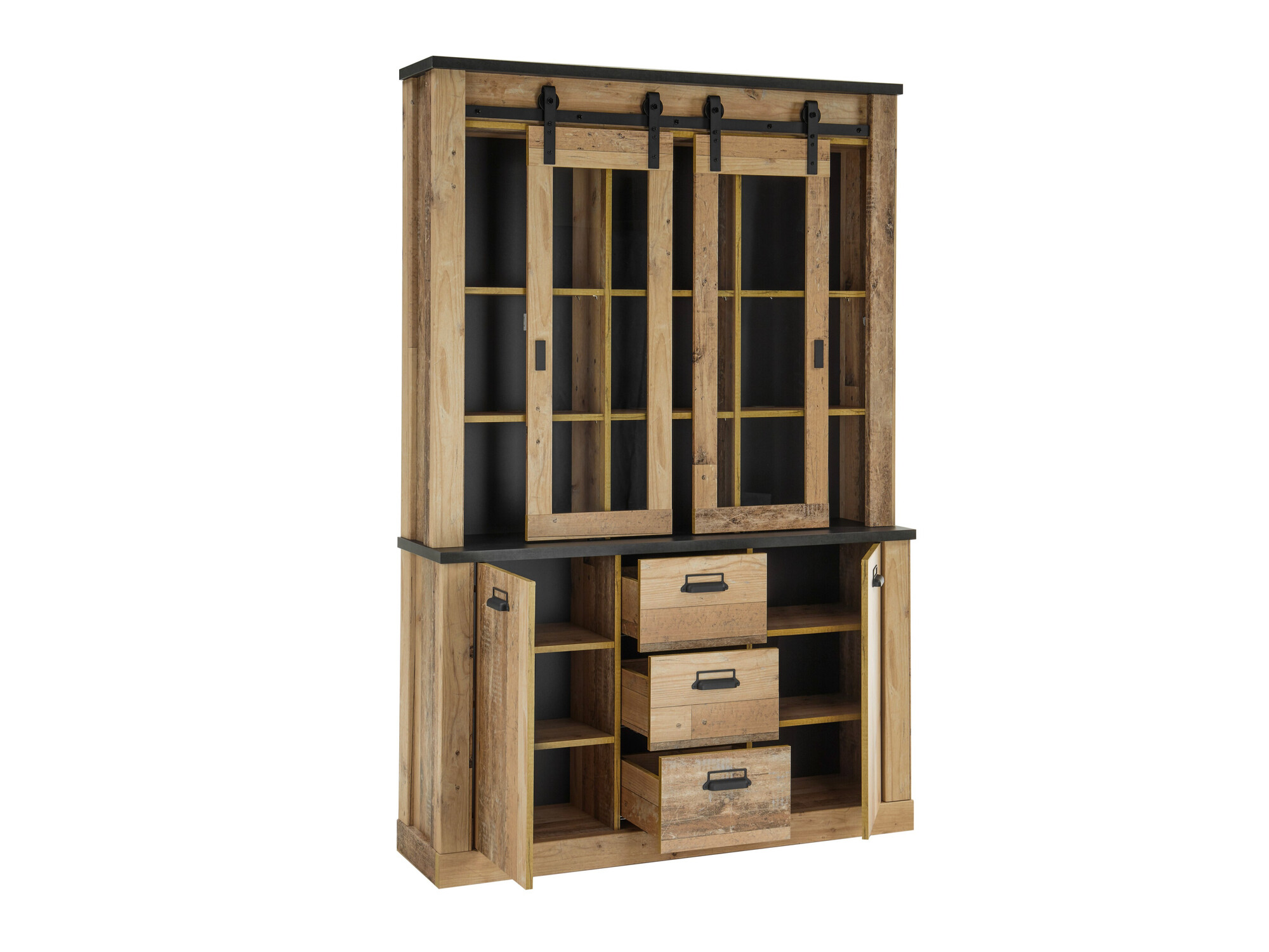 Étagère Cirtale 110 (Arbre âgé + Anthracite)