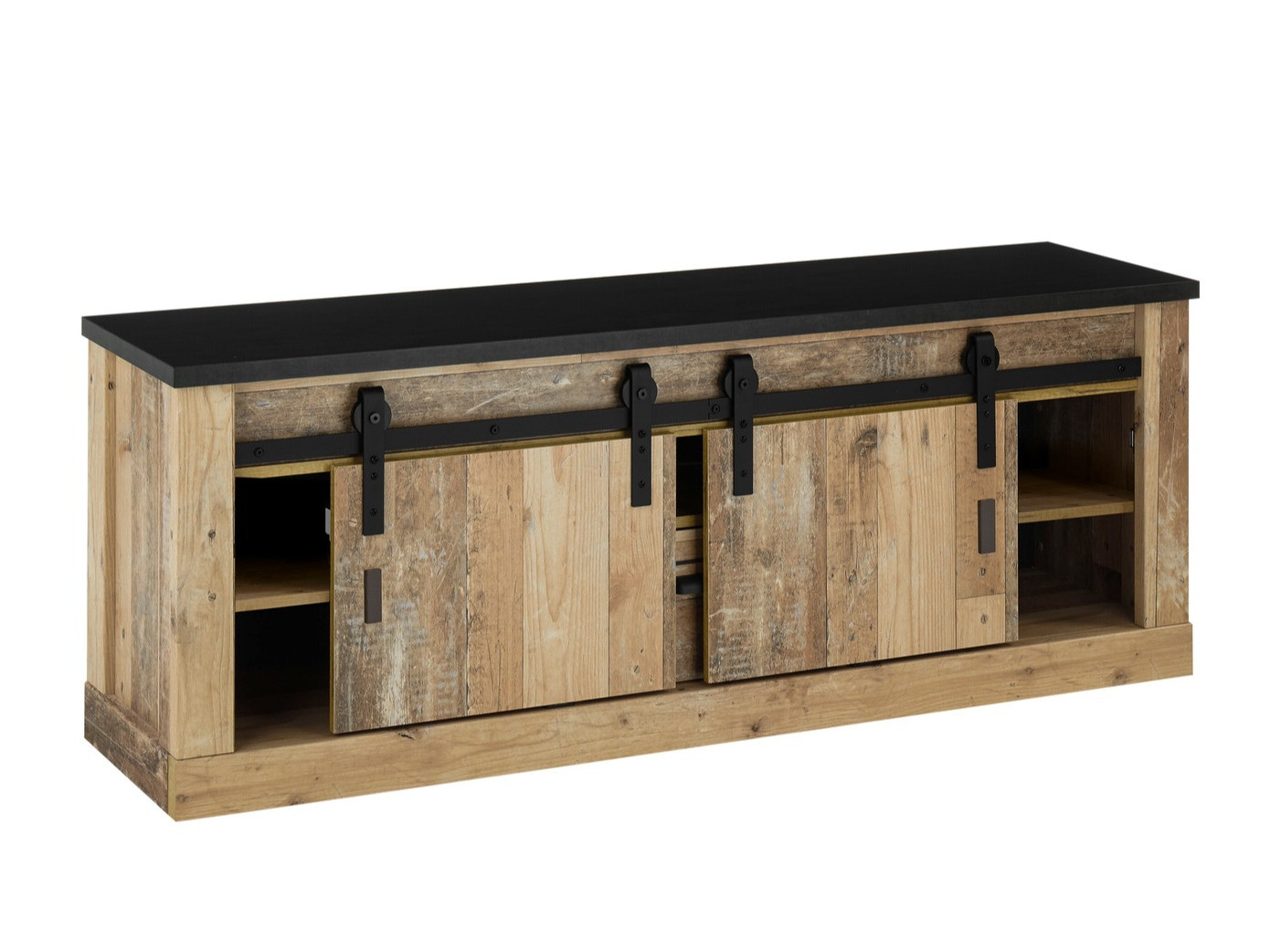 Meuble TV Cirtale 112 (Anthracite + Arbre âgé)