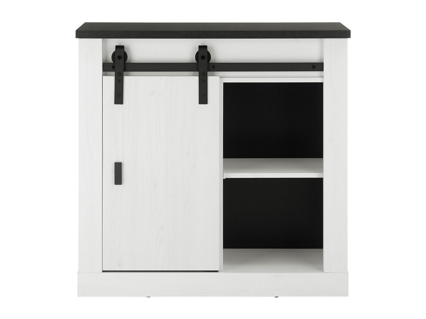 Buffet Cirtale 119 (Pin blanchi + Anthracite)