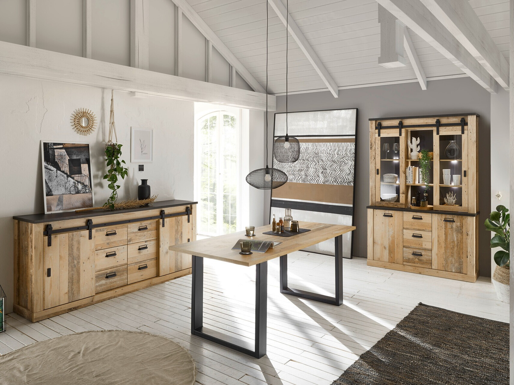 Commode Cirtale 118 (Anthracite + Arbre âgé)