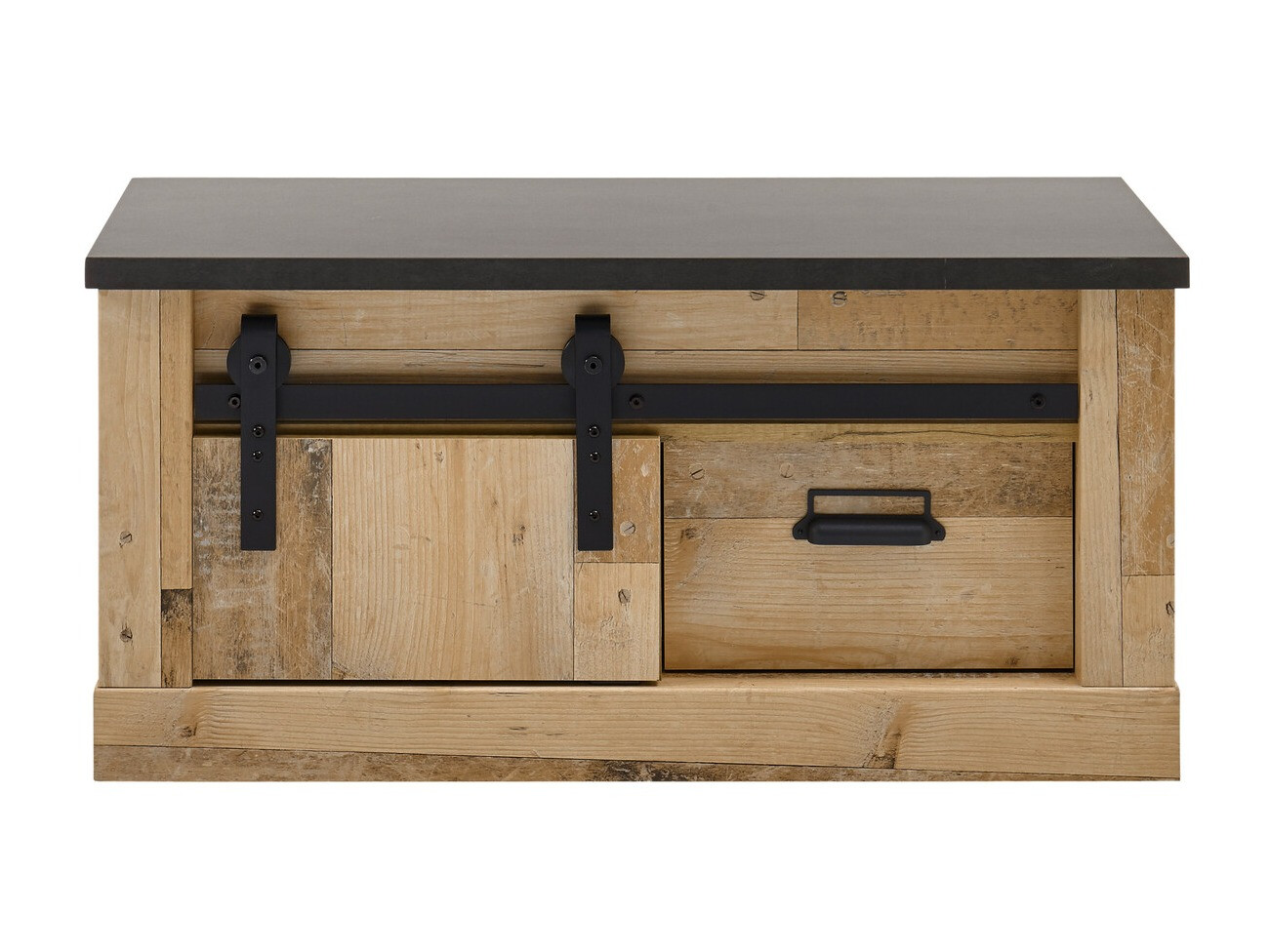 Meubles à chaussures Cirtale 124 (Anthracite + Arbre âgé)