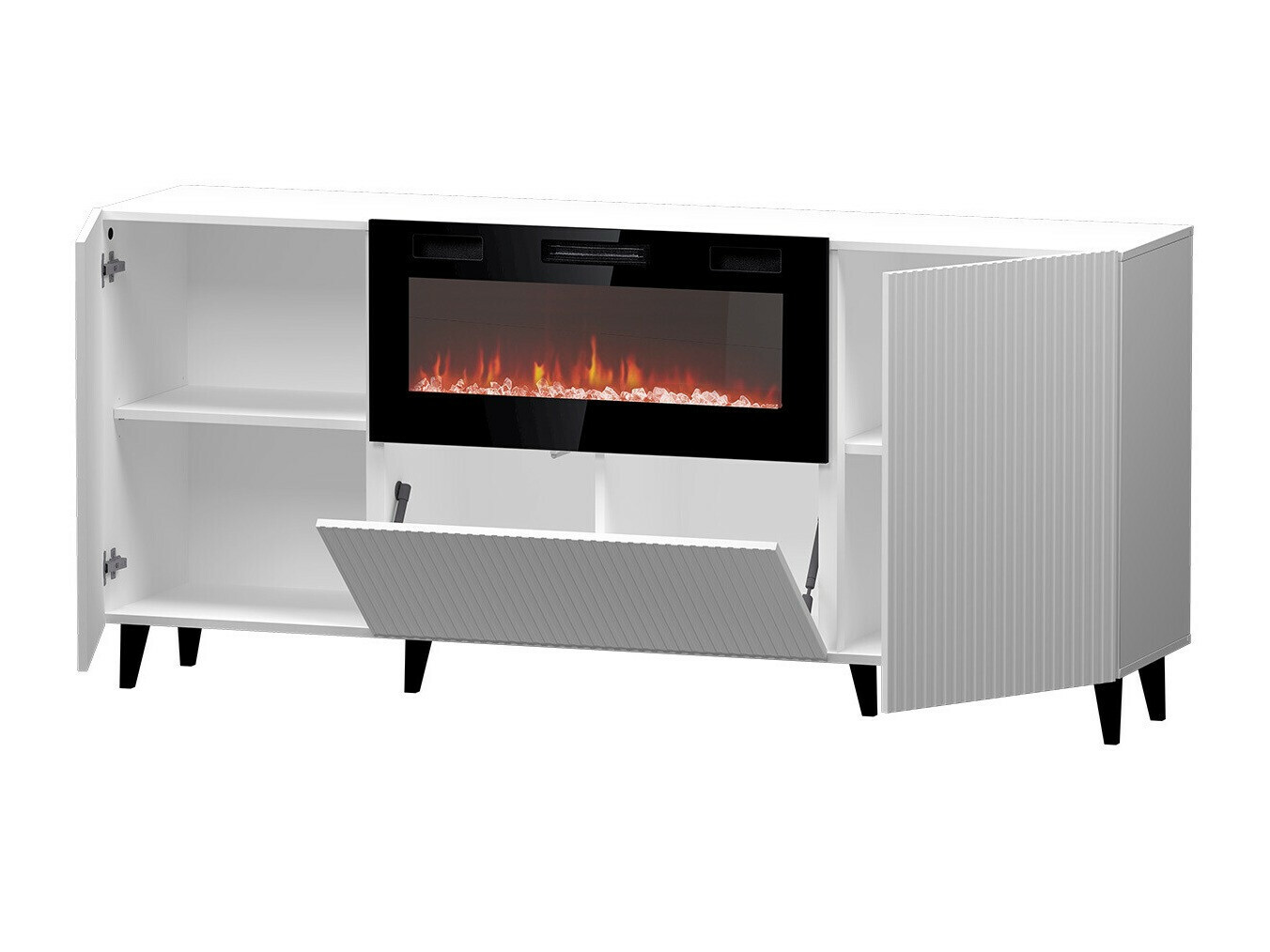 Buffet Dicto I (Noir + Doré)