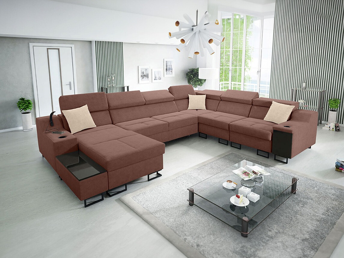 Canapé d'angle Sarasota 160 (Uttario Velvet 2955 + Uttario Velvet 2978)
