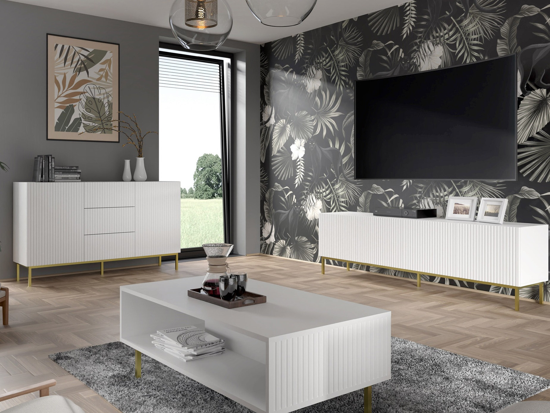 Commode Mirmaro 101 (Blanc)