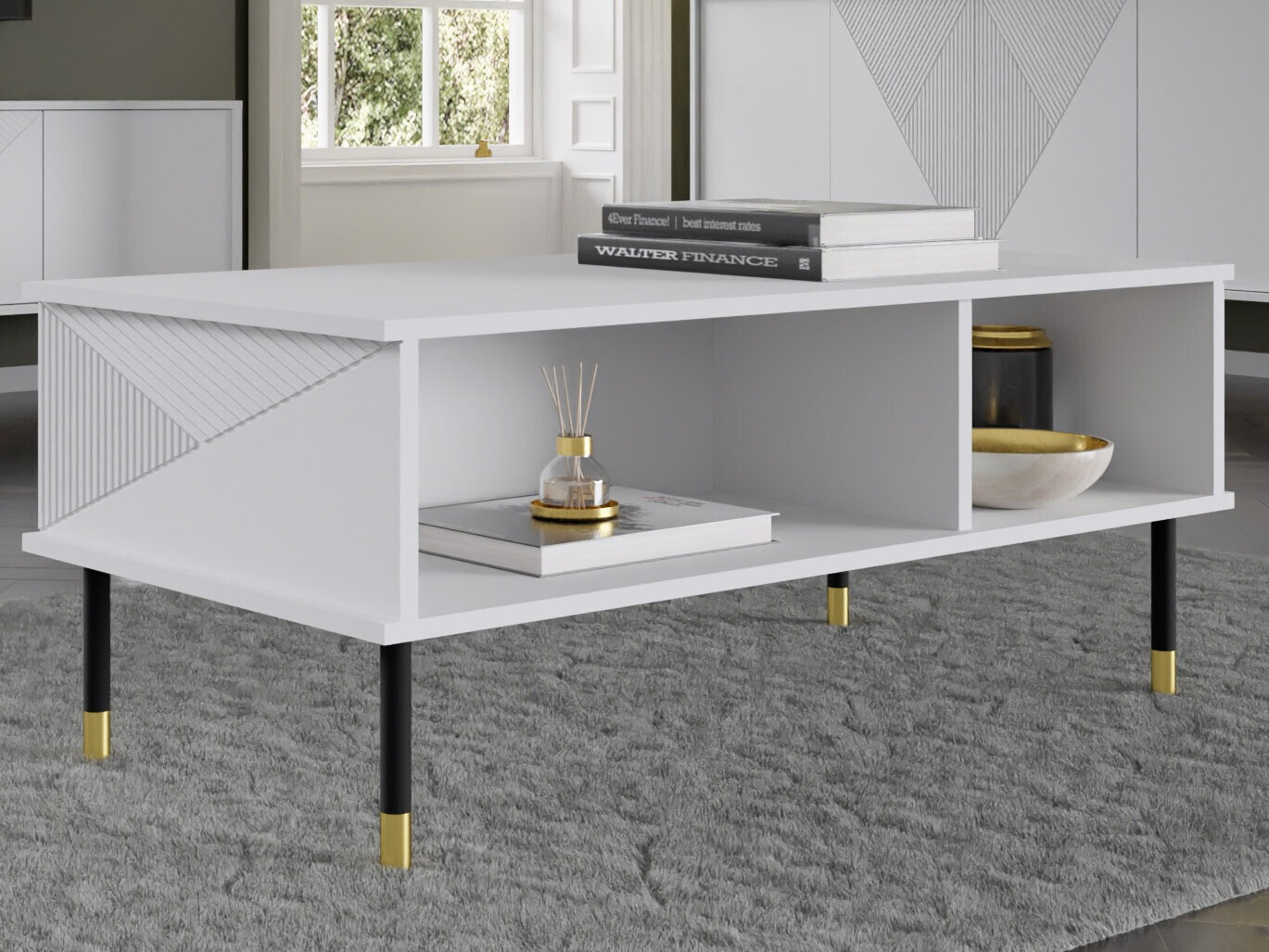 Table basse Teopha 102 (Blanc)