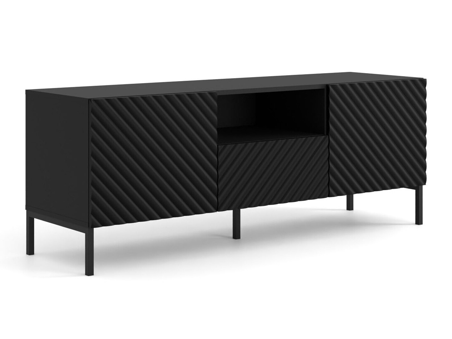 Meuble TV Fivremu 102 (Noir)