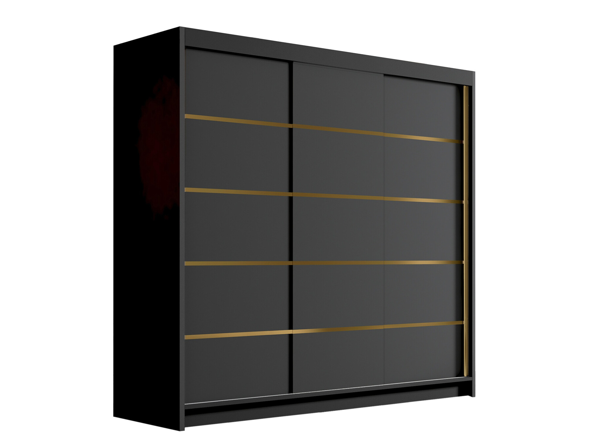 Armoire Closico Plenor VI (Noir)