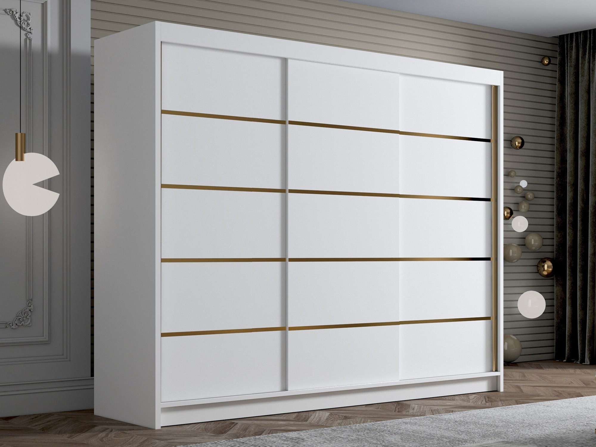 Armoire Closico Veltron II (Blanc)