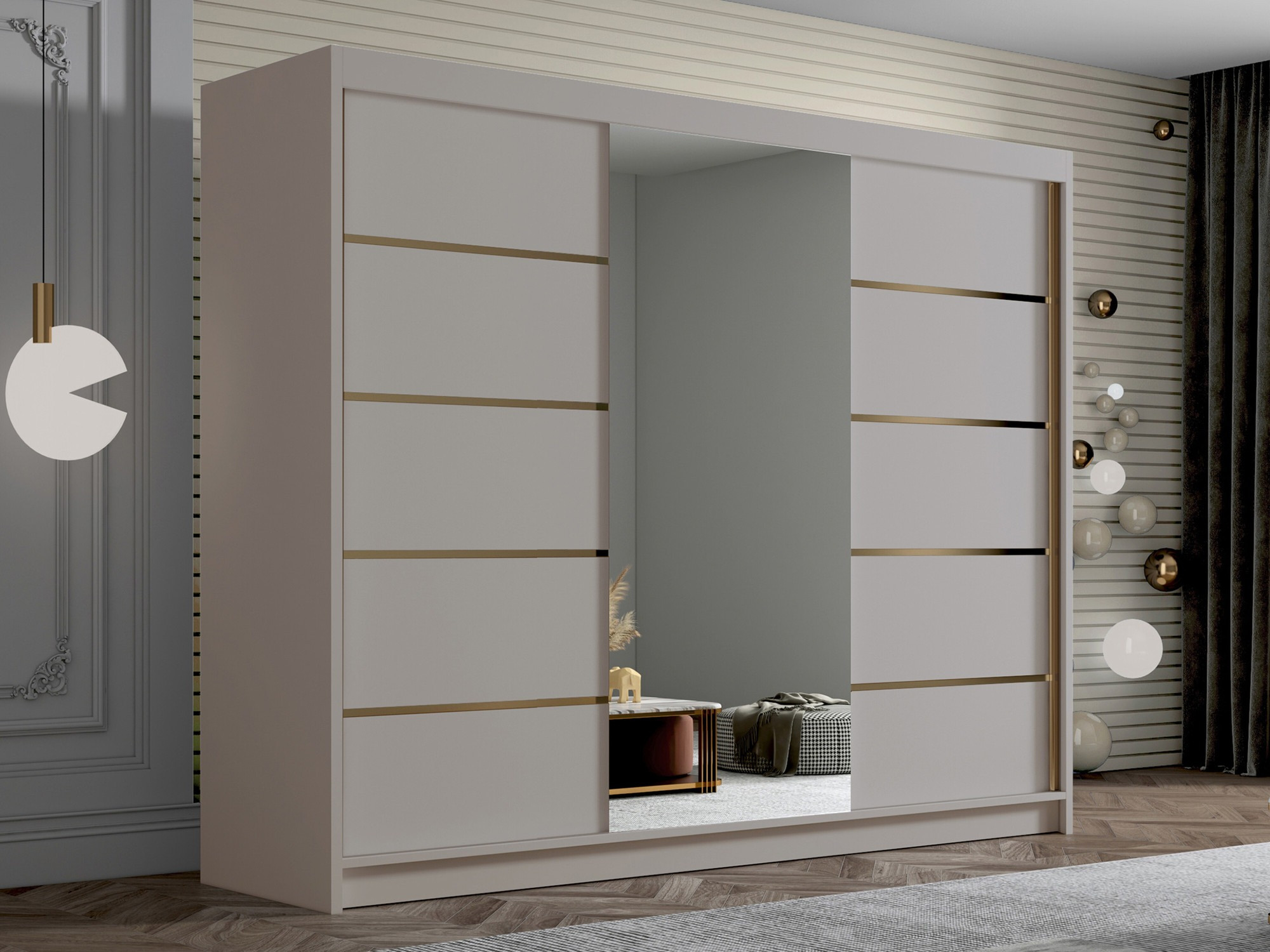 Armoire Closico Veltron II (Cachemire)
