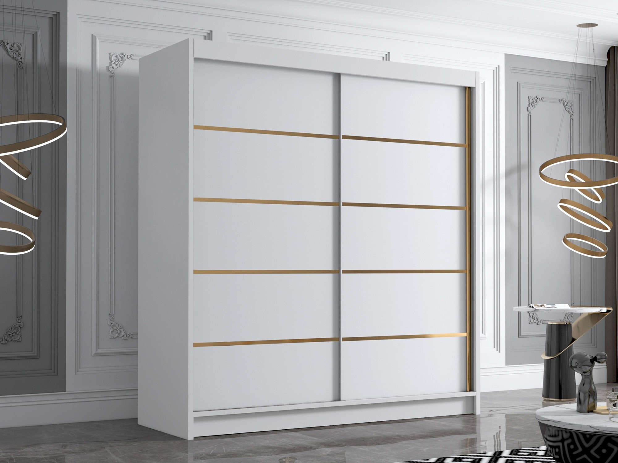 Armoire Closico Vallor III (Blanc)